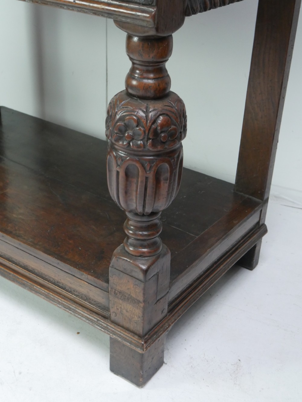 Solid Oak Buffet Cupboard View III