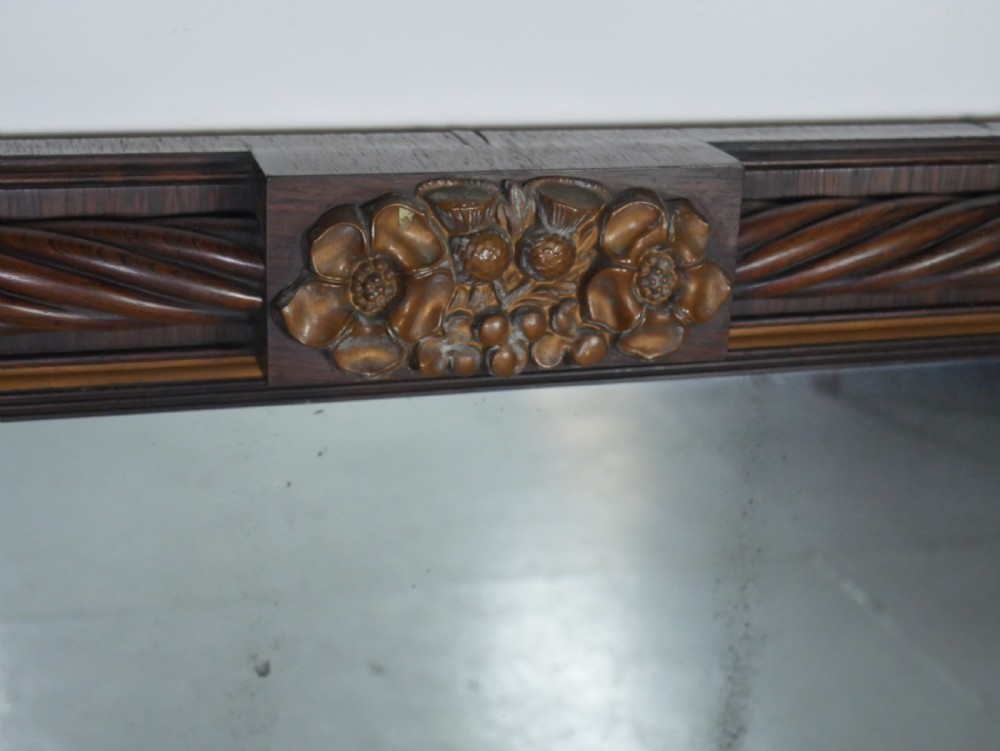 Regency Overmantle Mirror View VIII