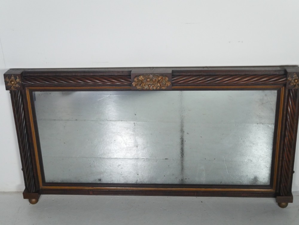 Regency Overmantle Mirror View IX