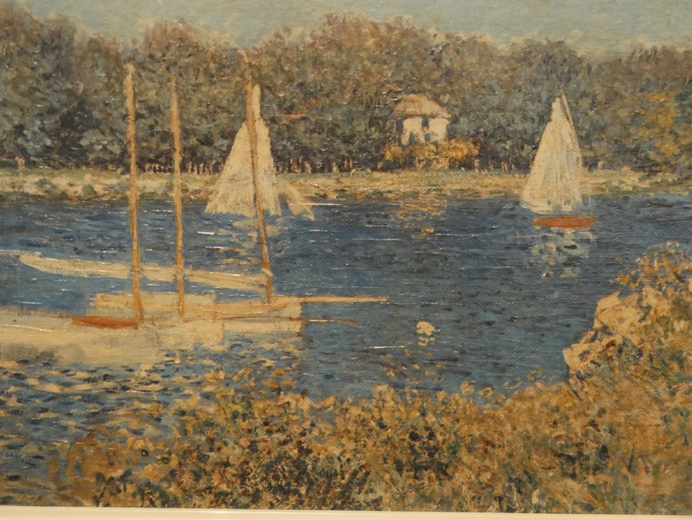 Small Painting Summer Sailing View III