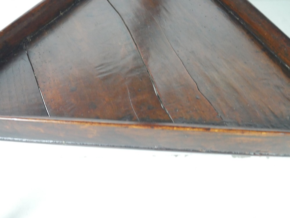 Georgian Oak Cricket Table View IX