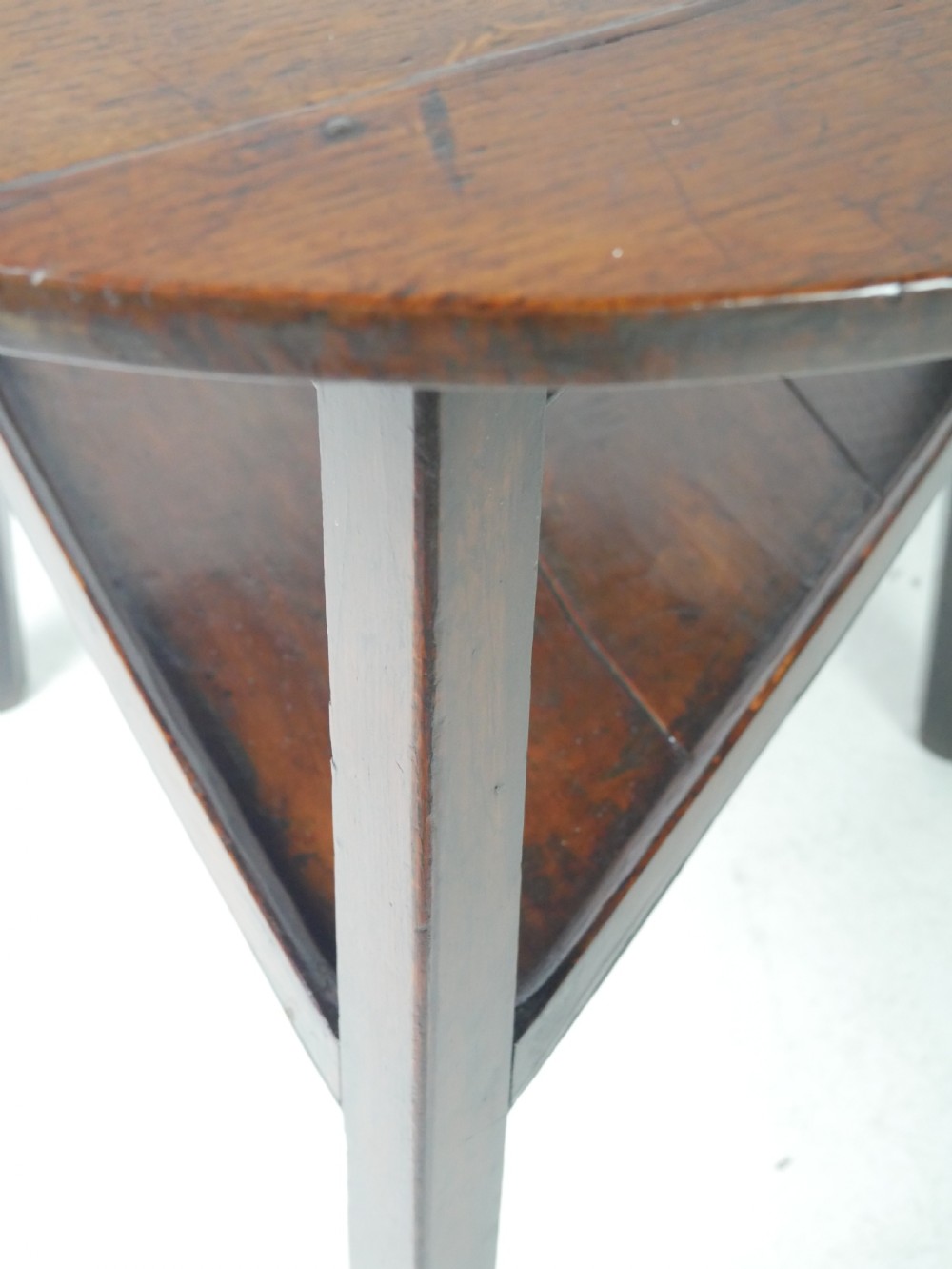 Georgian Oak Cricket Table View XI