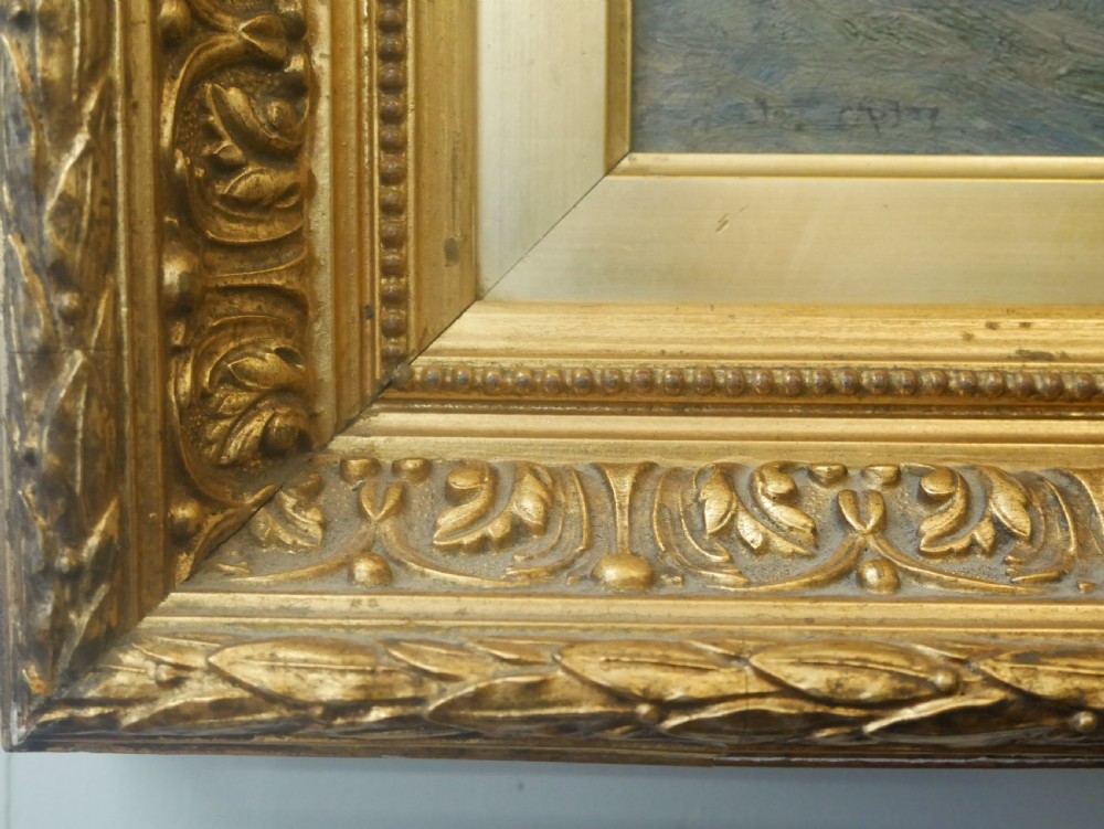 19th Century Painting Country Scene View V