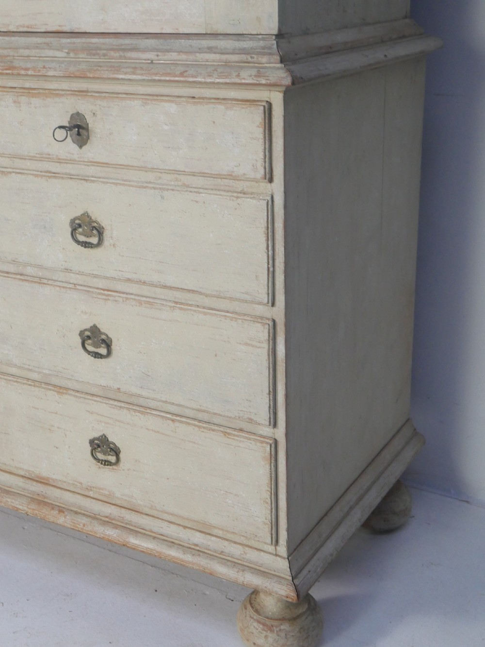 Large Painted Scandinavian Cupboard View V