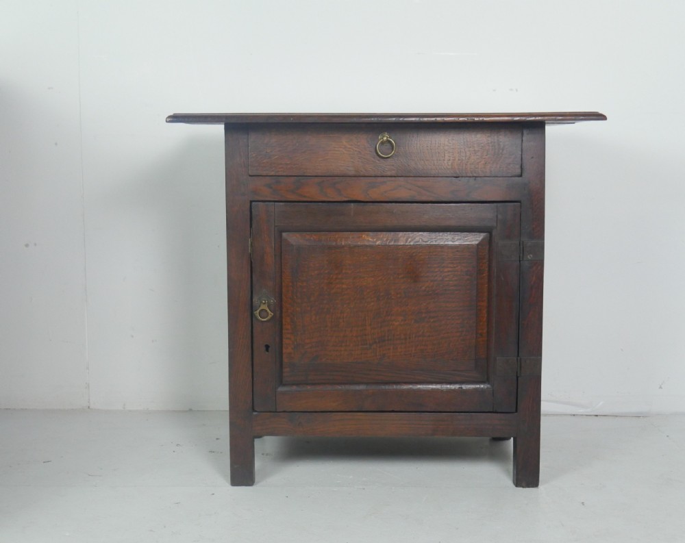 Small Country Oak Cupboard View XI