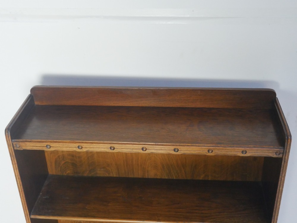 Neat Oak Bookcase View III