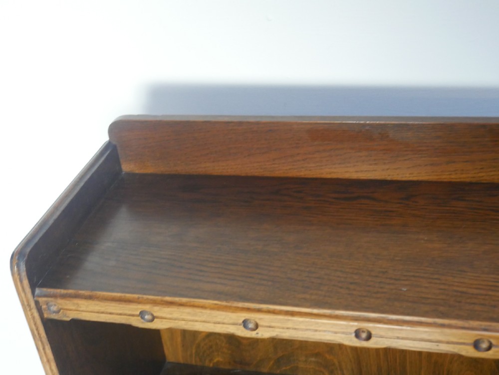 Neat Oak Bookcase View V