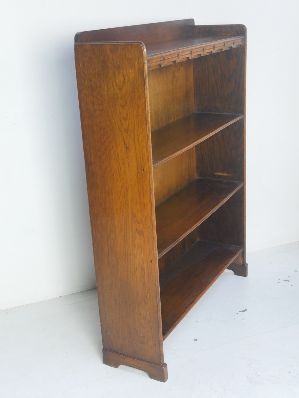 Neat Oak Bookcase View VI