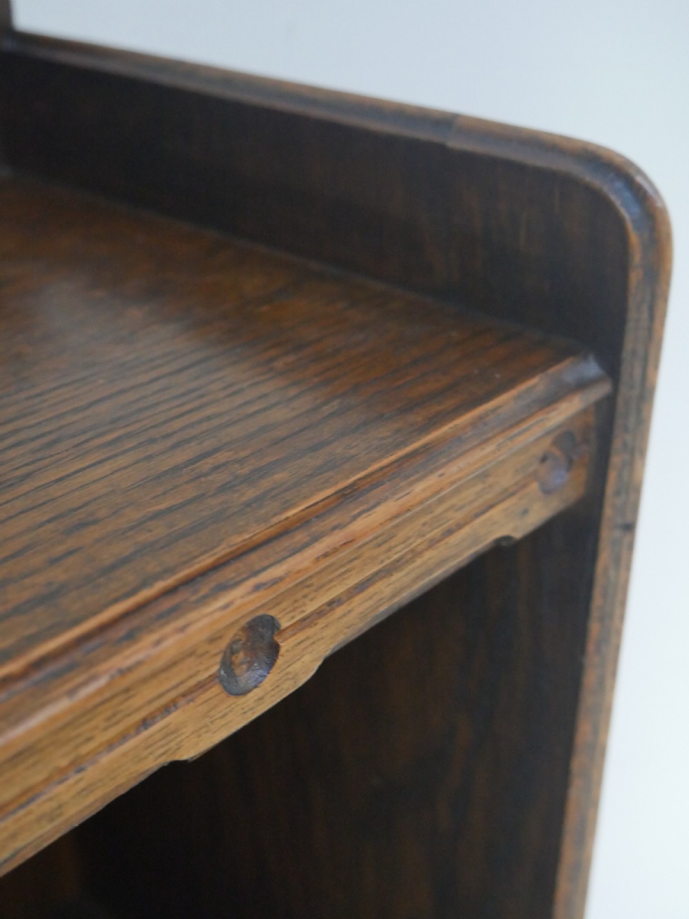 Neat Oak Bookcase View VII