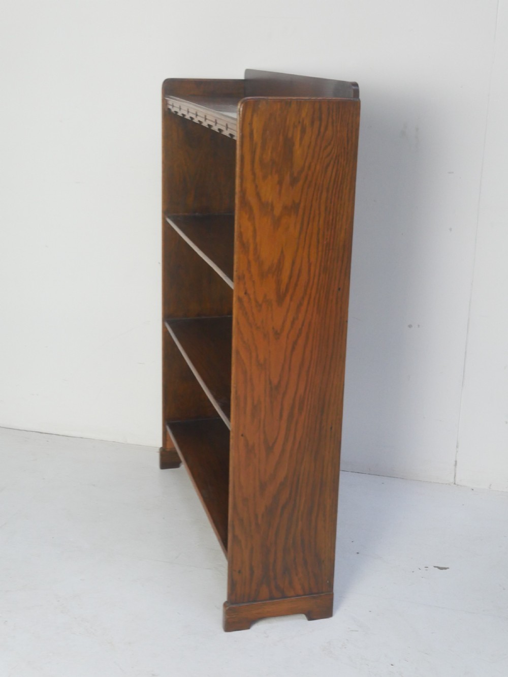 Neat Oak Bookcase View IX