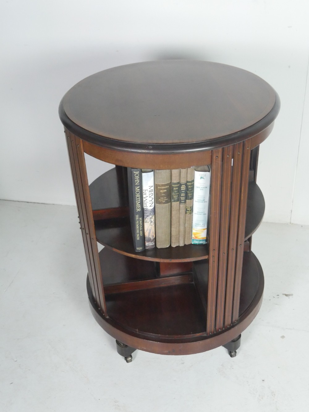 Round Revolving Bookcase View II