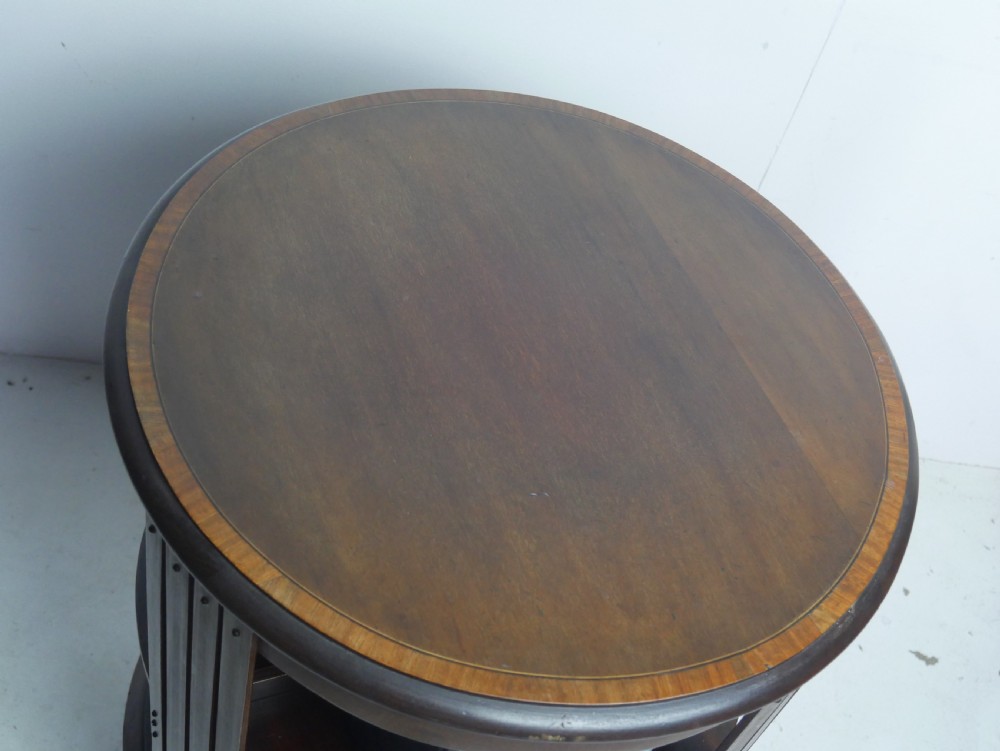 Round Revolving Bookcase View IV