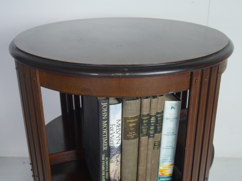 Round Revolving Bookcase View VI