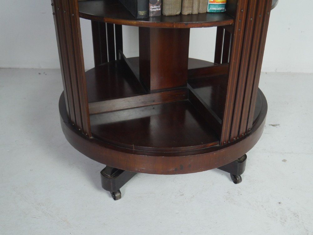Round Revolving Bookcase View VII