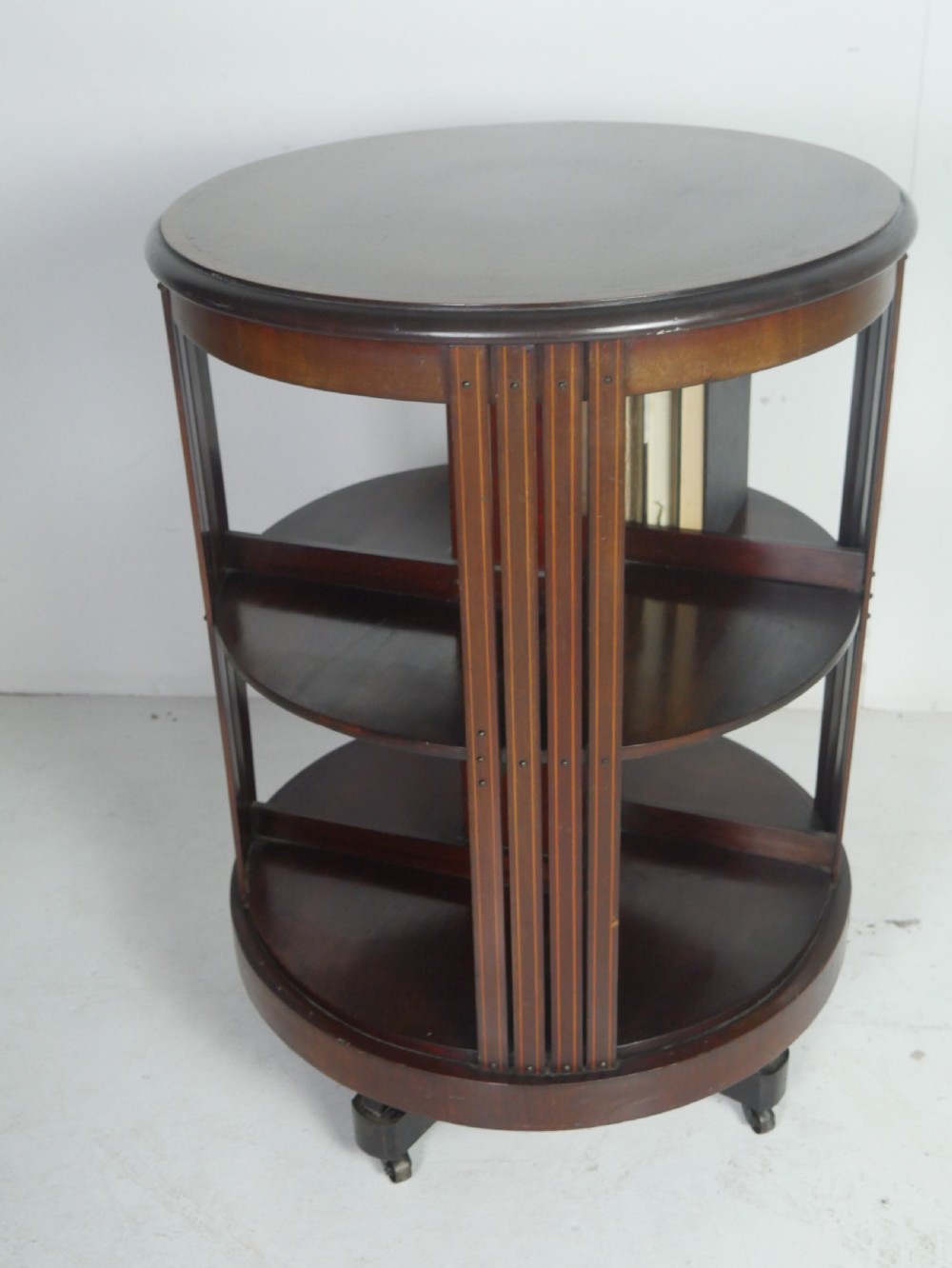 Round Revolving Bookcase View VIII