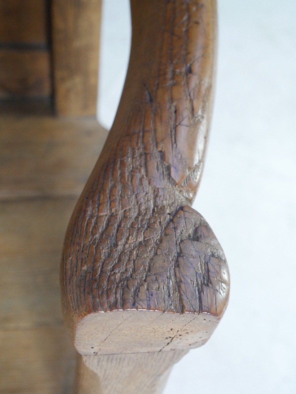19thC Pine Settle View VIII