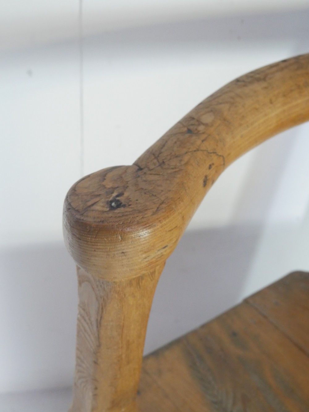 19thC Pine Settle View IX