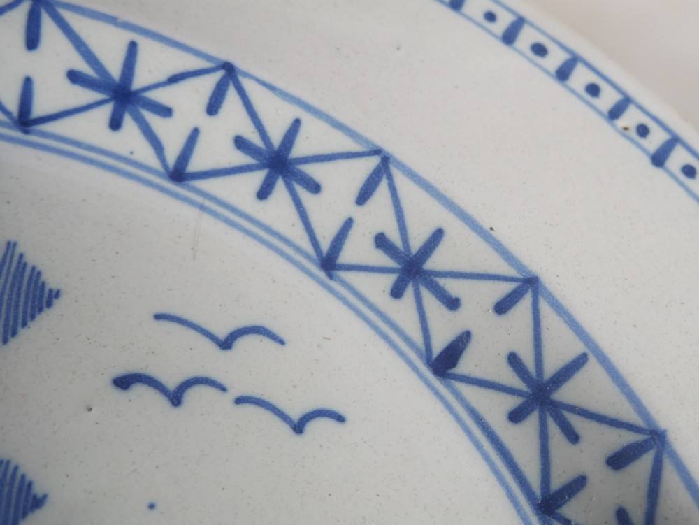 Pair Delft Lambeth Plates View IV