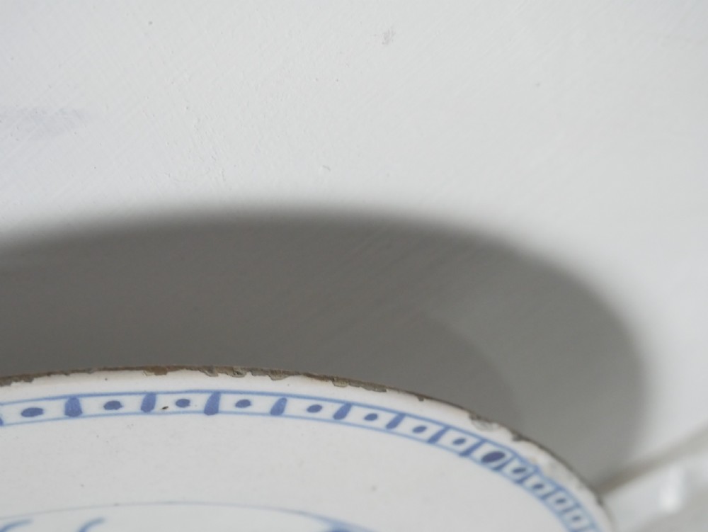 Pair Delft Lambeth Plates View X