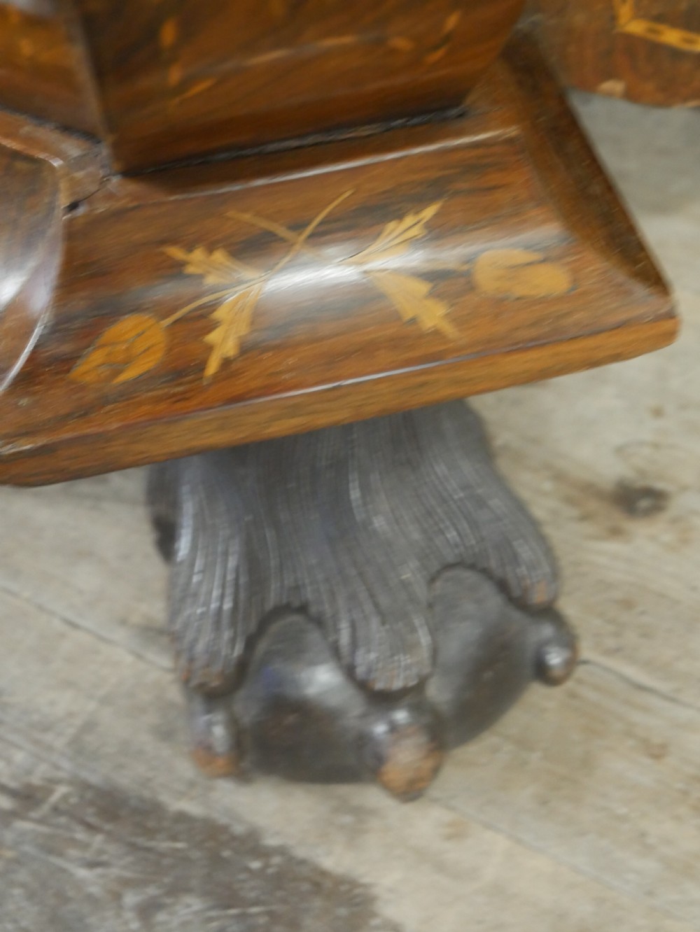 Dutch Marquetry Display Cabinet View XI