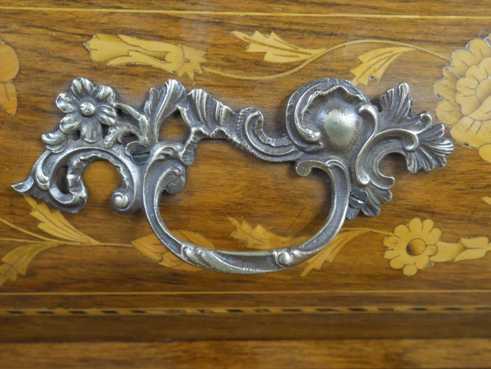 Dutch Marquetry Display Cabinet View XIV