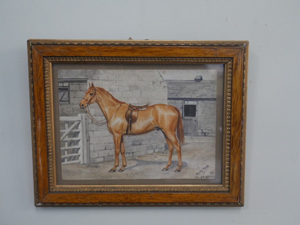 Small Horse Painting 1929