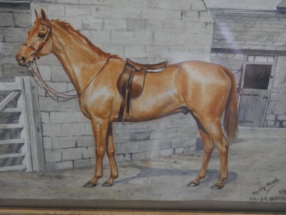 Small Horse Painting 1929 View V