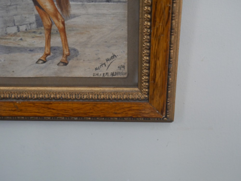 Small Horse Painting 1929 View VI