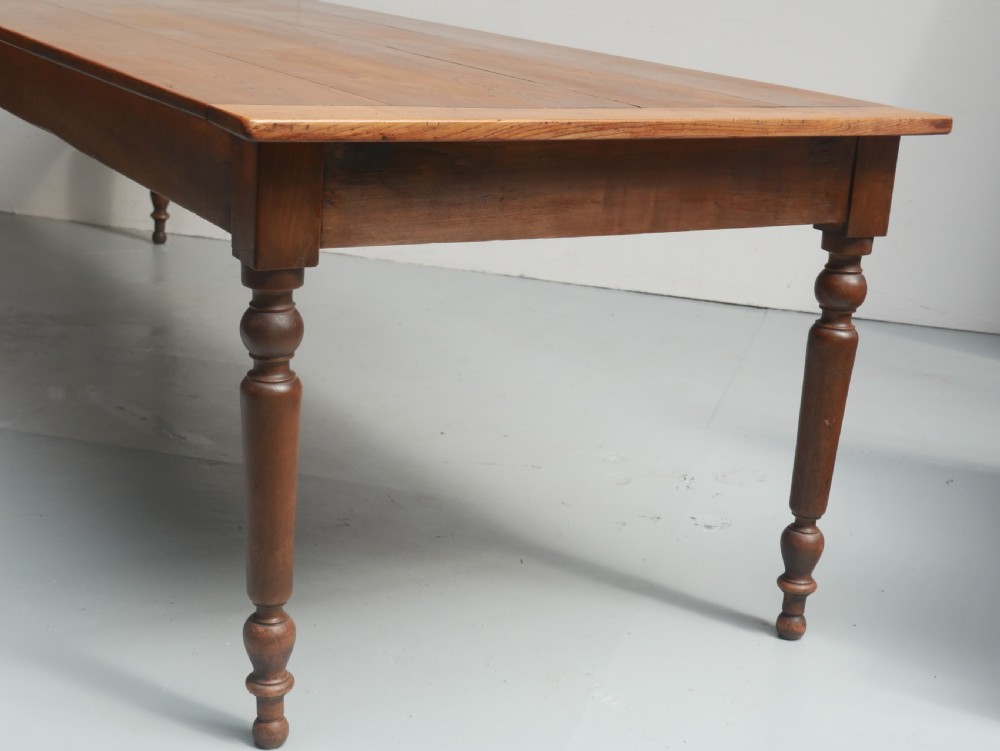 Large  Refectory Dining Table View VII