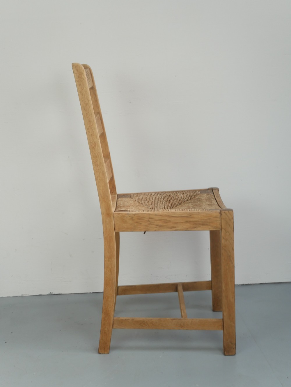 Oak Chair Rush Seat View II