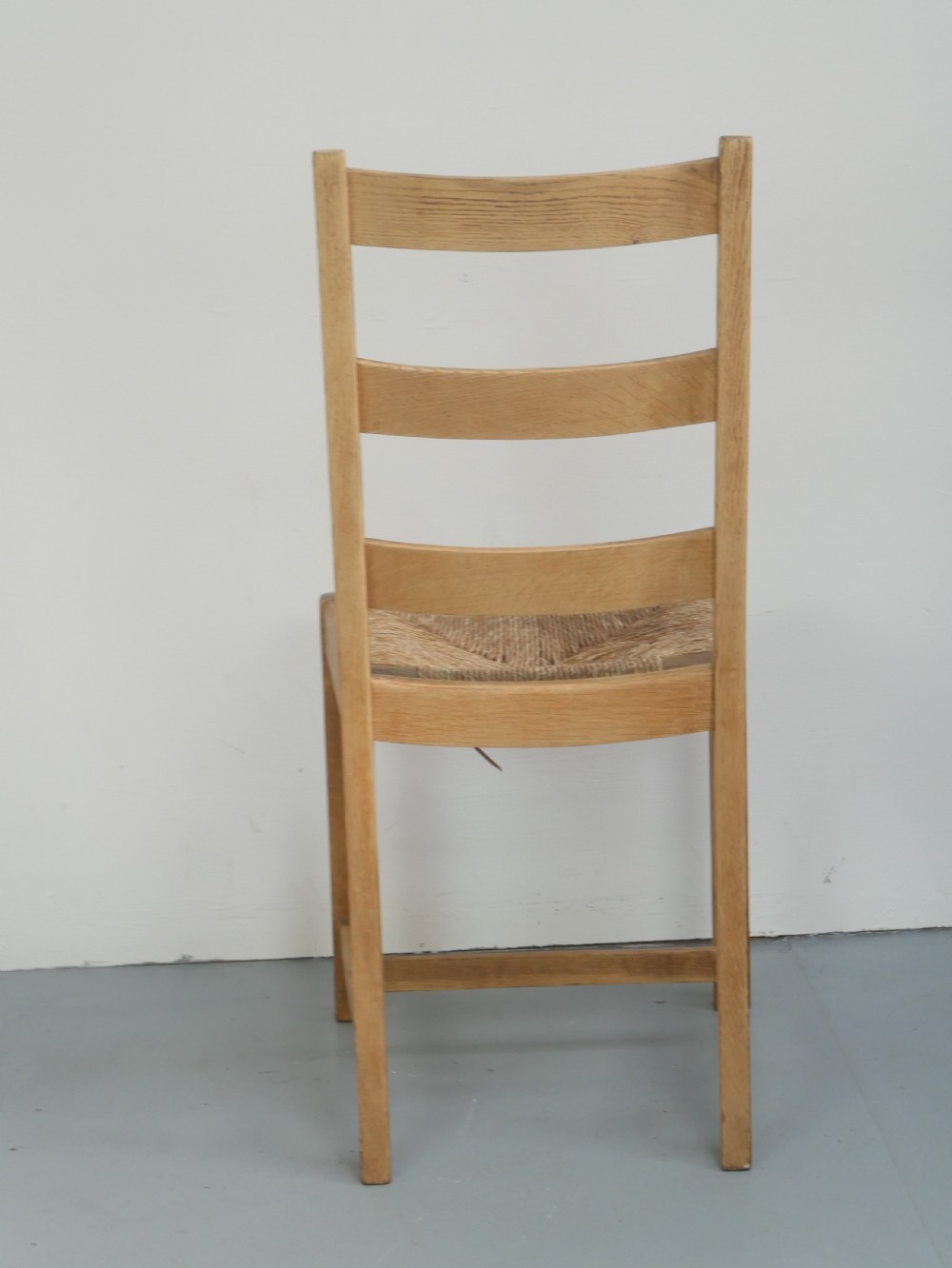Oak Chair Rush Seat View III