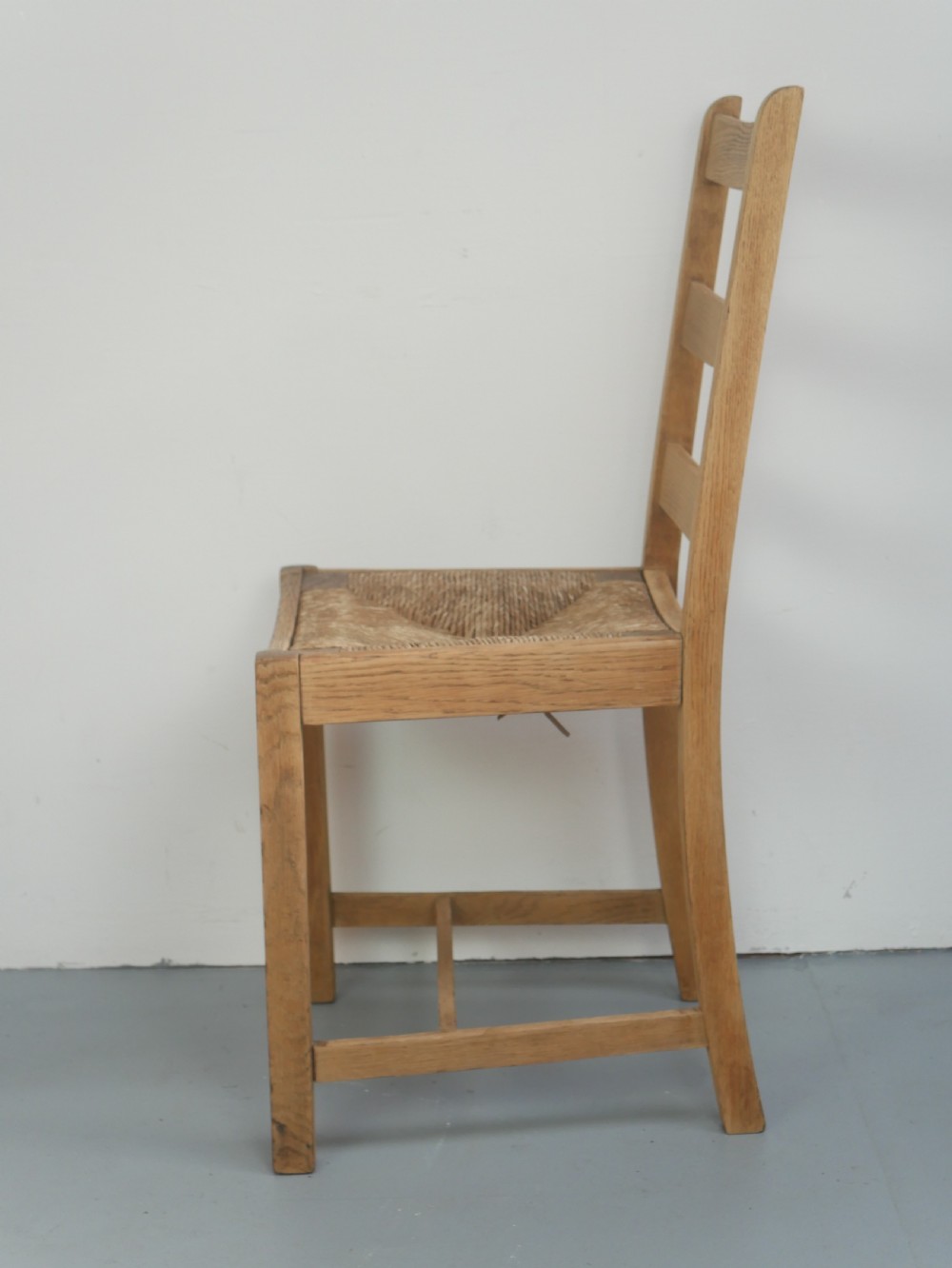 Oak Chair Rush Seat View IV