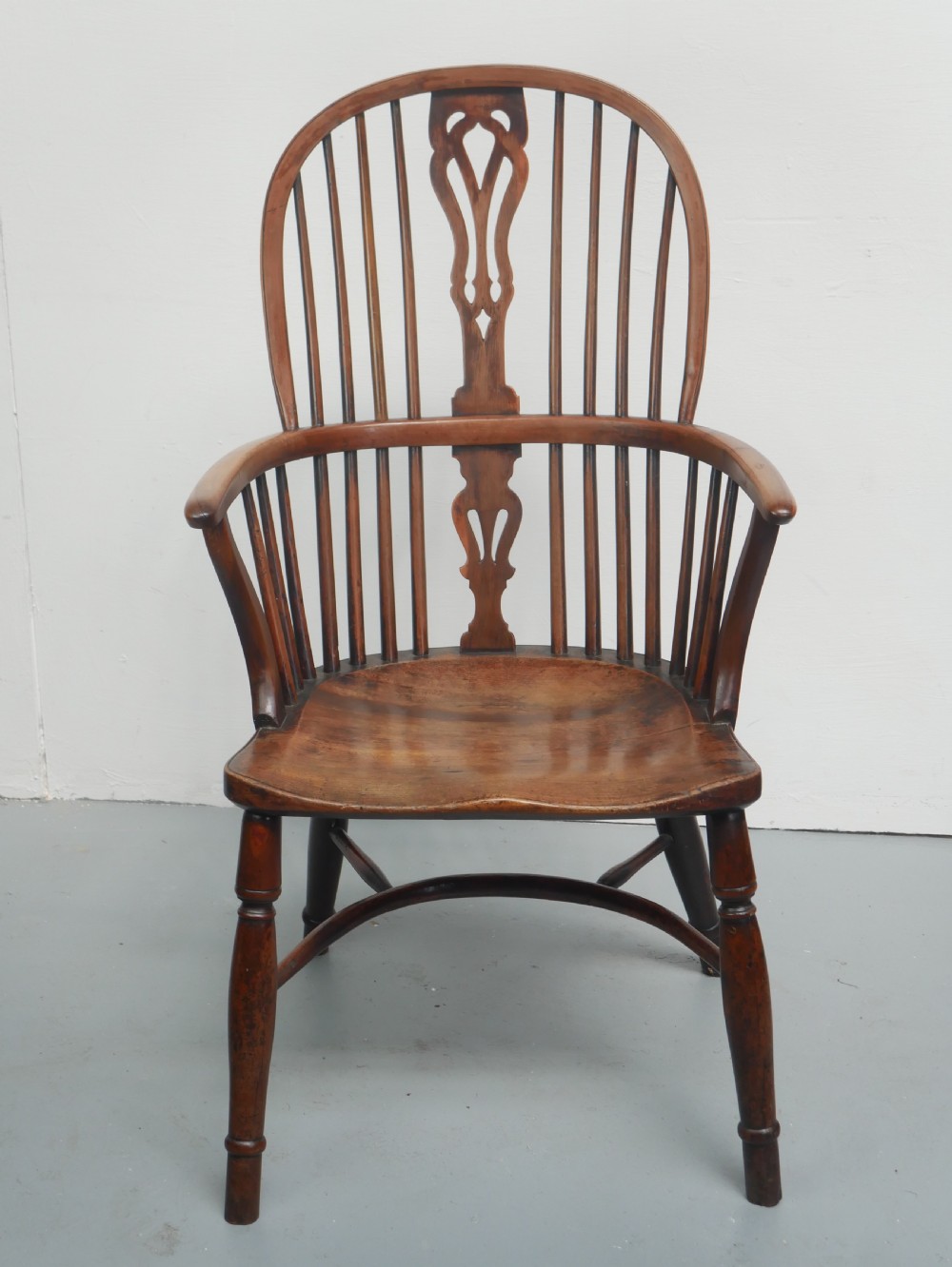 Yew Windsor Armchair View II
