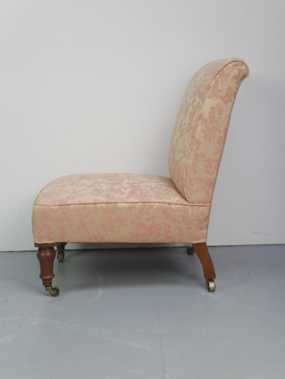Small 19thC Slipper Chair View V