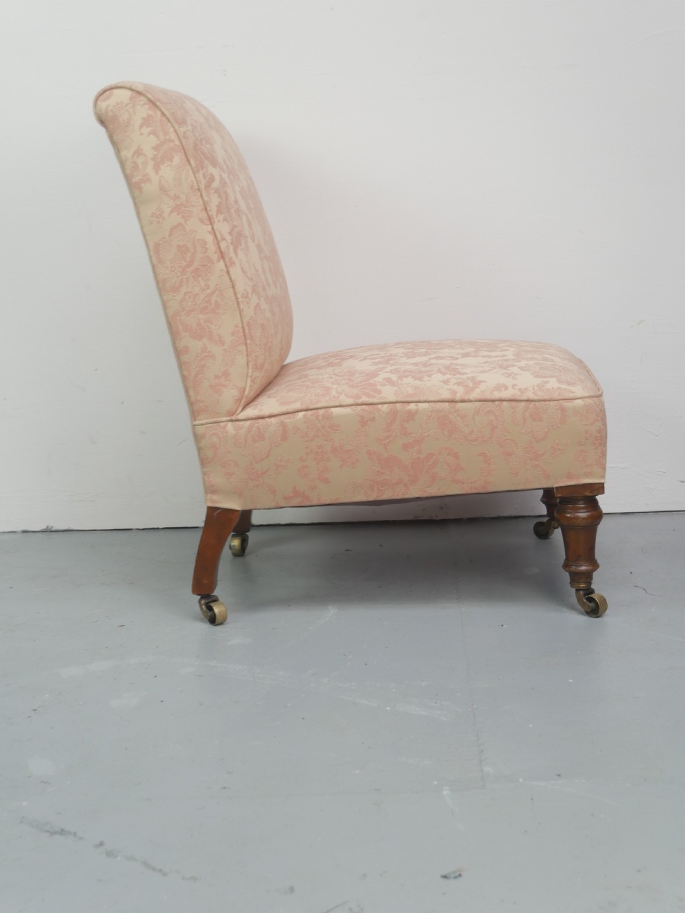 Small 19thC Slipper Chair View VII