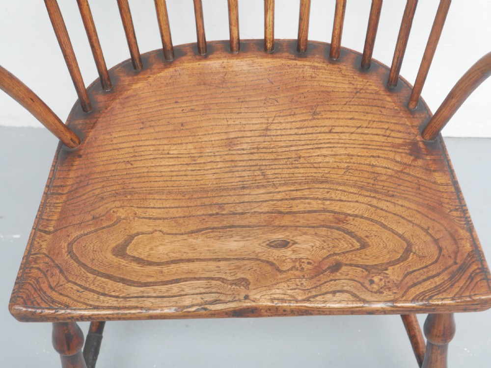 Neat Georgian Windsor Armchair View II
