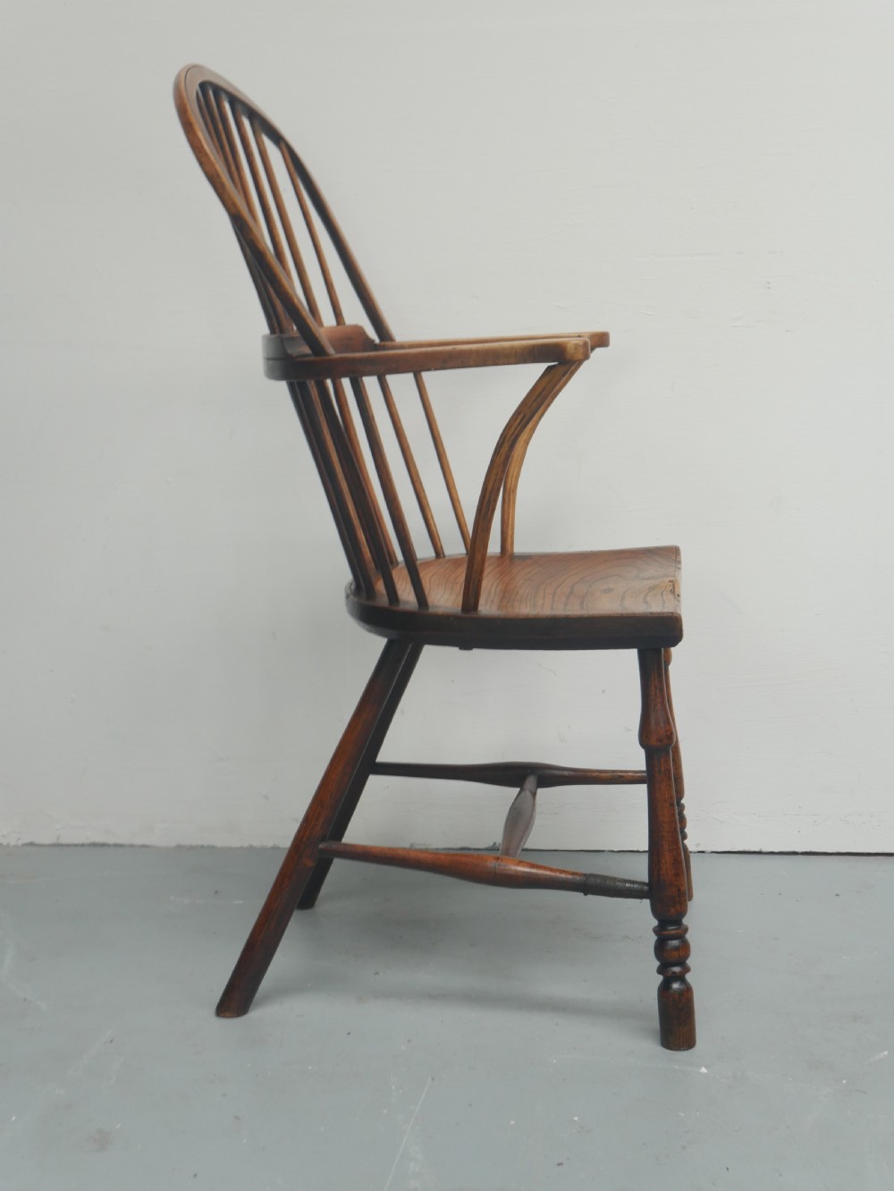 Neat Georgian Windsor Armchair View III