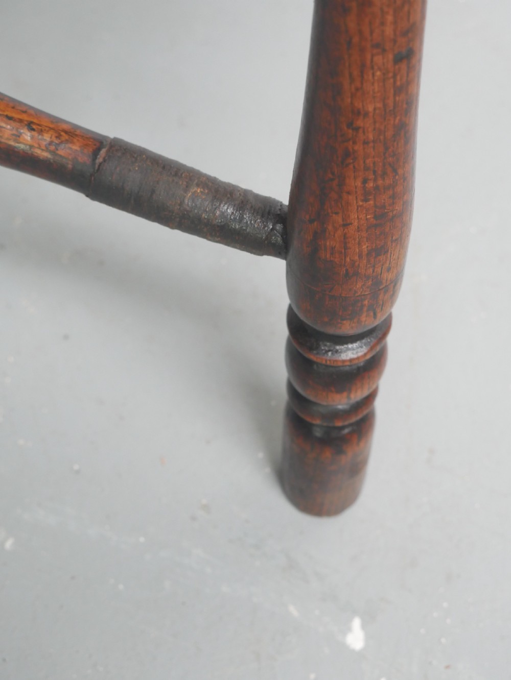Neat Georgian Windsor Armchair View IV