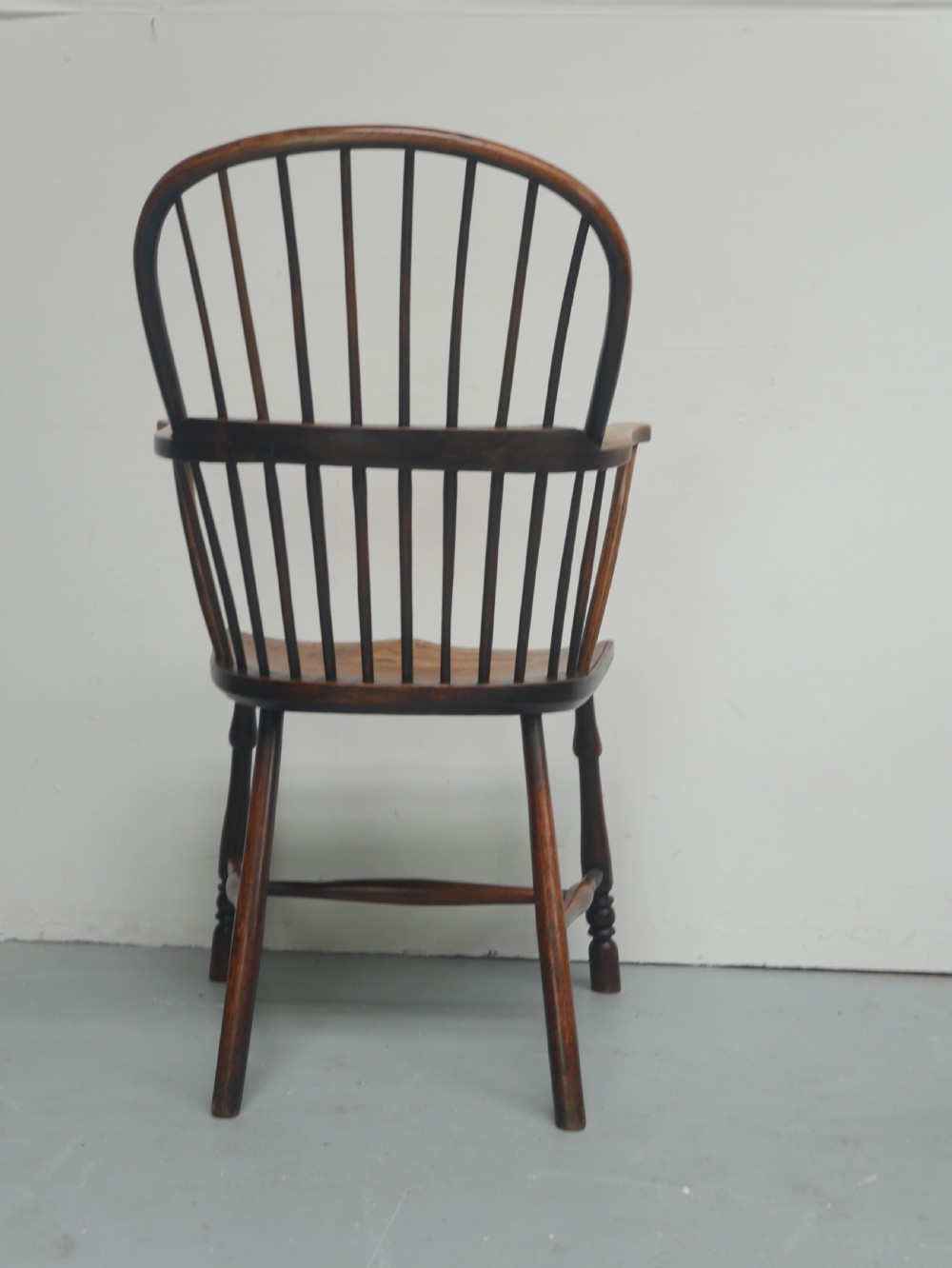 Neat Georgian Windsor Armchair View V