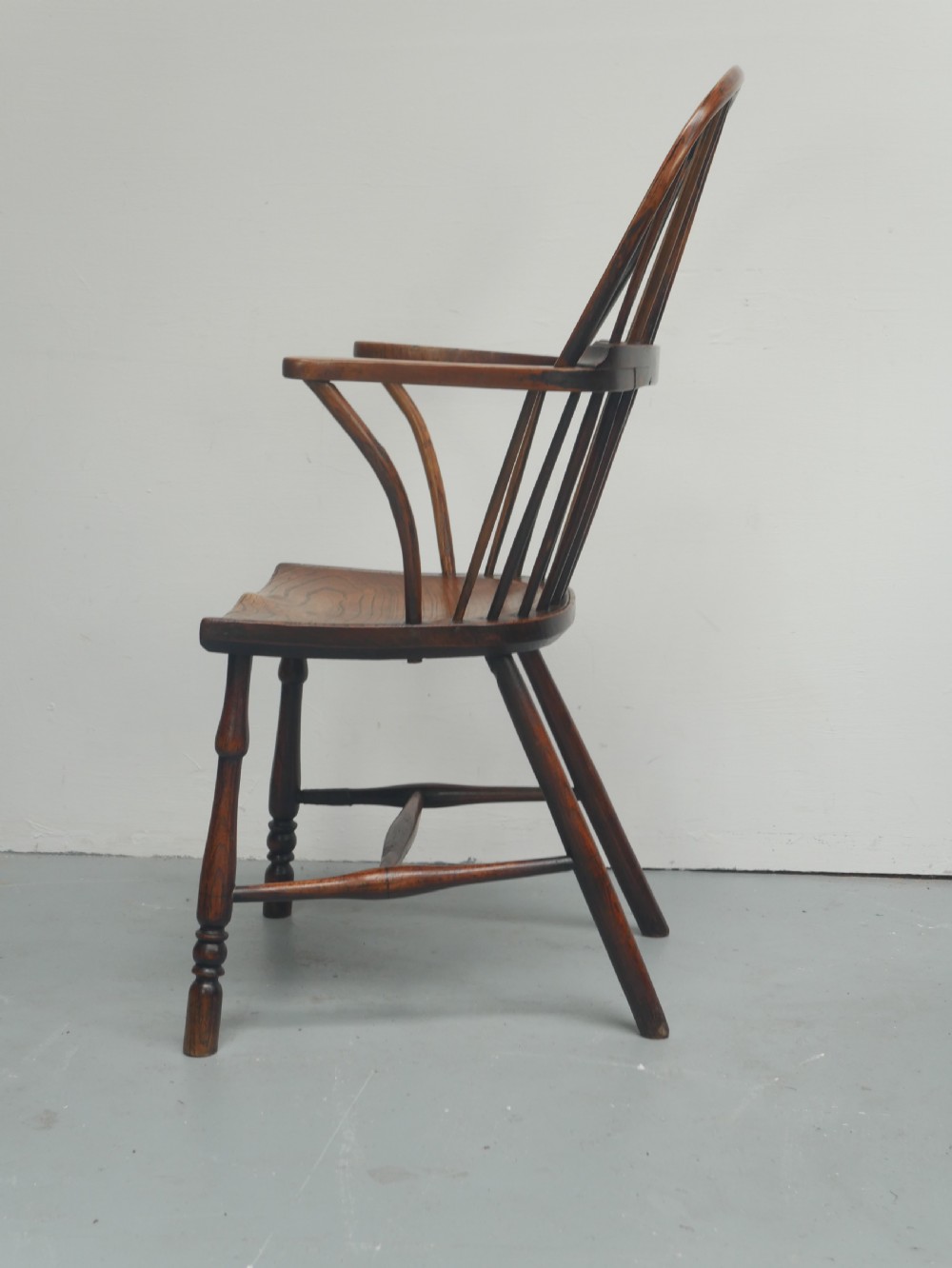 Neat Georgian Windsor Armchair View VI