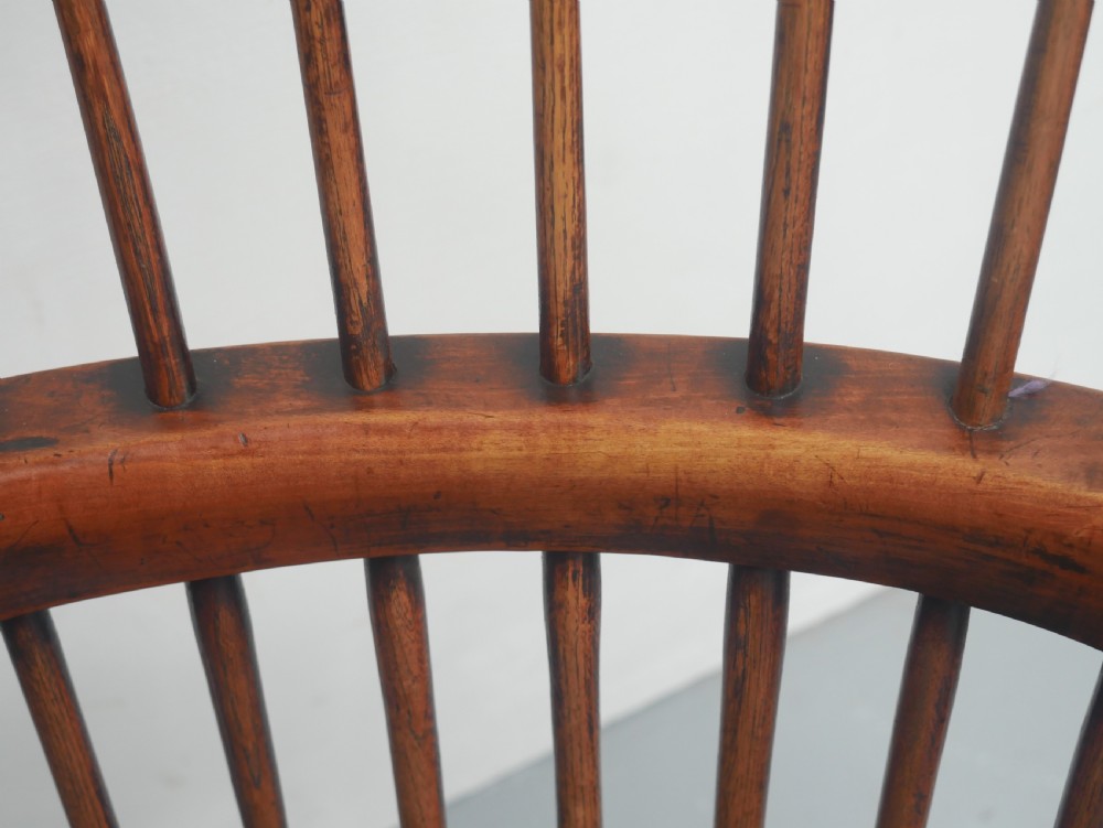Neat Georgian Windsor Armchair View VIII