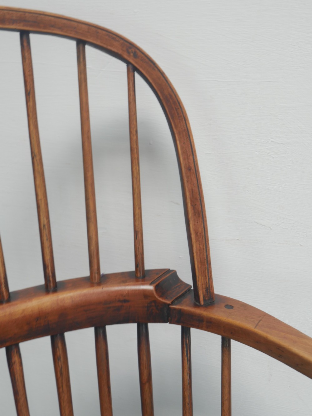 Neat Georgian Windsor Armchair View XI