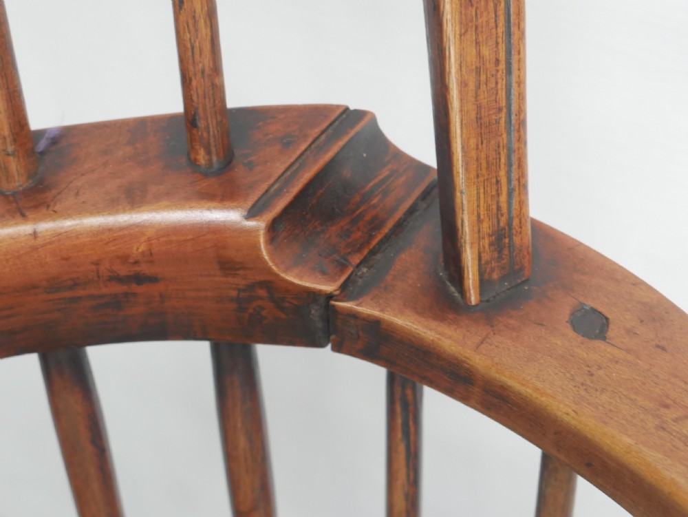 Neat Georgian Windsor Armchair View XII
