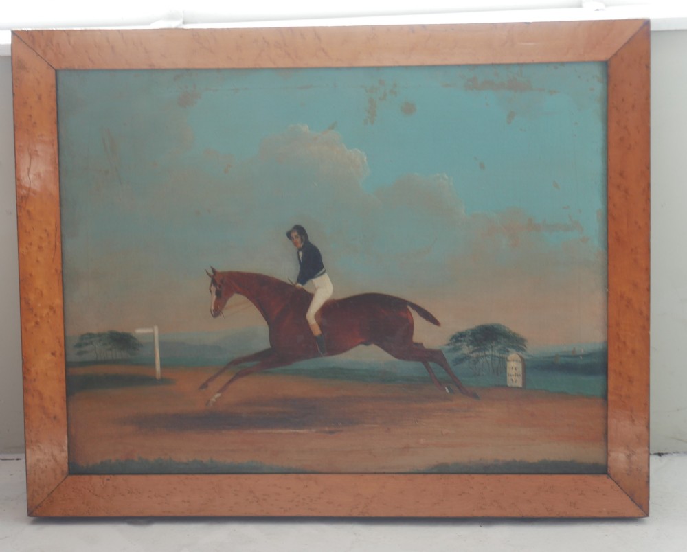 Oil Panting Racehorse 