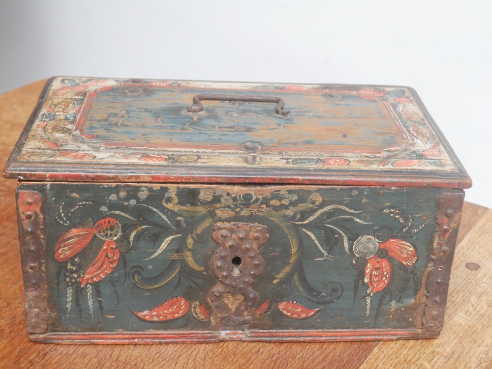 Scandinavian Painted Box