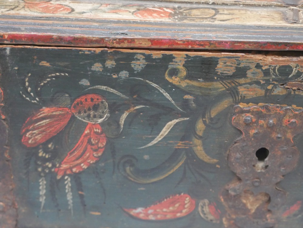 Scandinavian Painted Box View IV