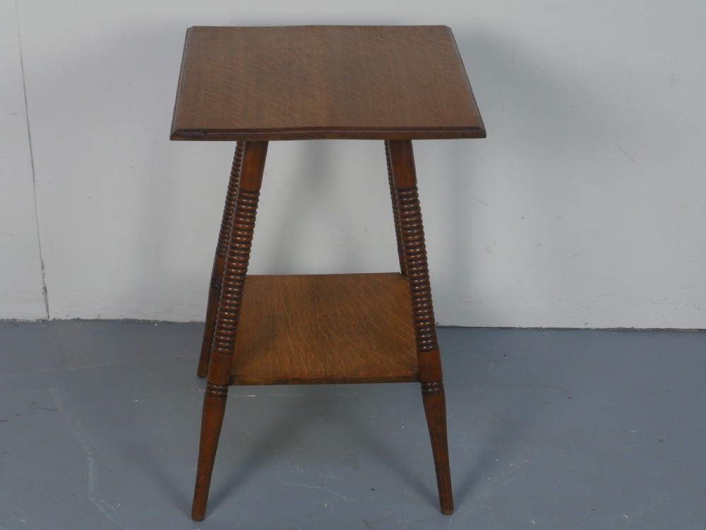 Oak Side Table by Goodyer Regent Street View IX