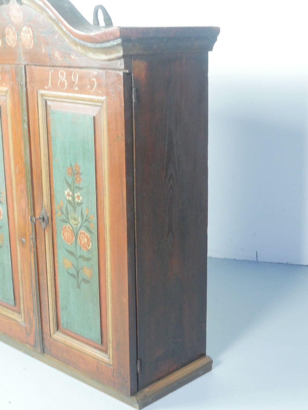 Original Swedish Wall Cupboard 1825 View X