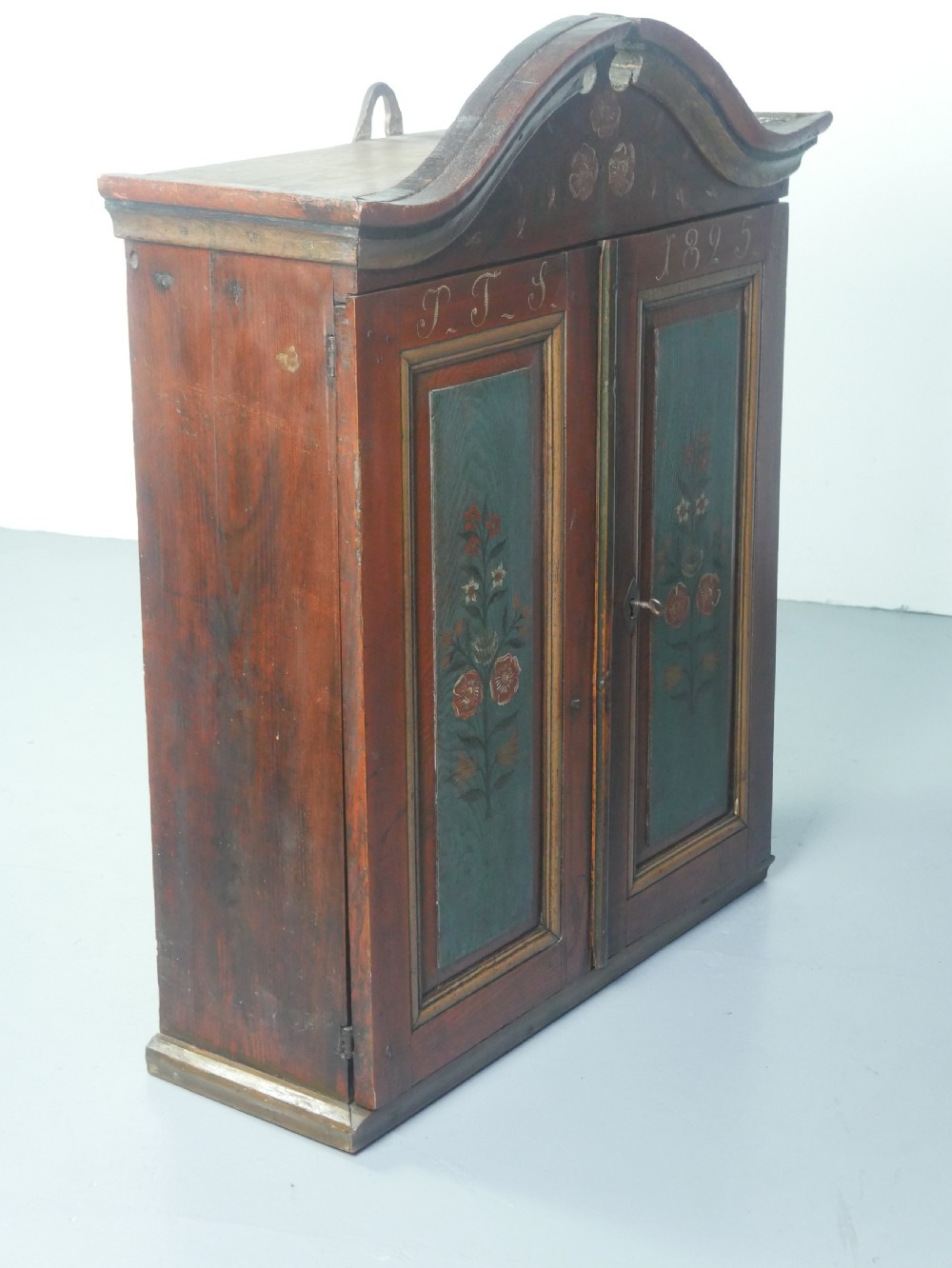Original Swedish Wall Cupboard 1825 View XI