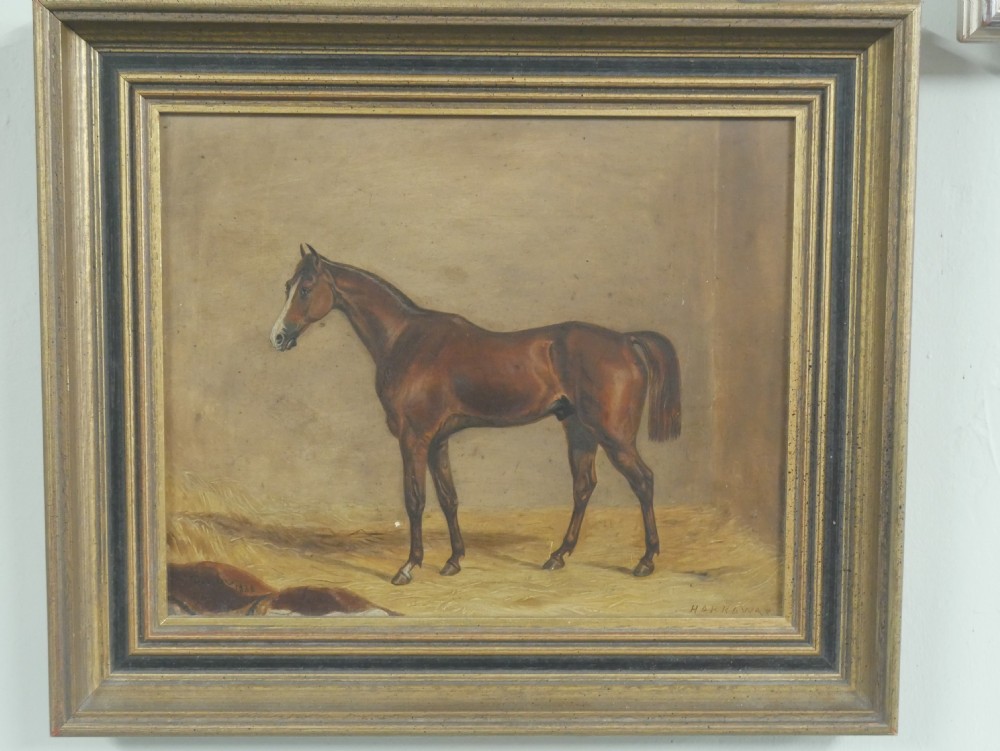 Neat 19th century Horse Portrait